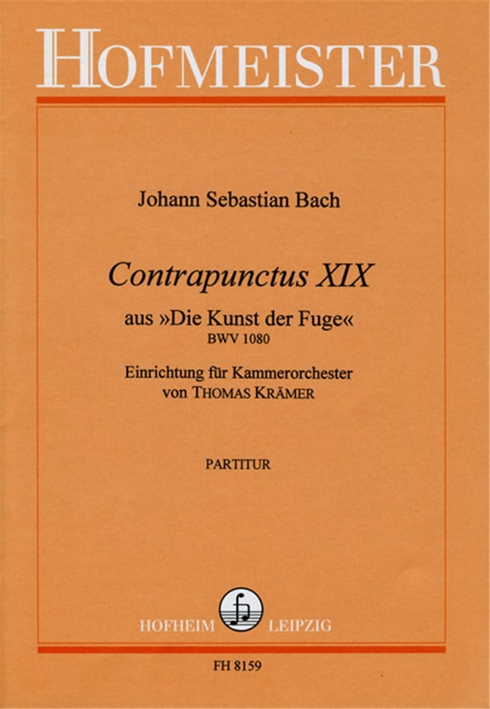 Contrapunctus XIX aus Die Kunst der Fuge BWV 1080